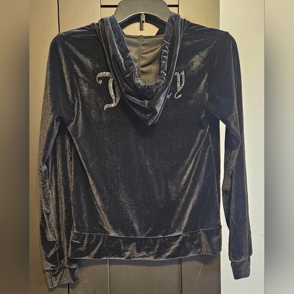 Small Black Velvet Track Suit - Picture 5 of 7